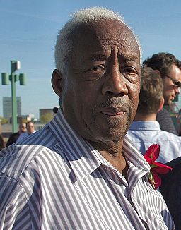 Pumpsie Green's role in Red Sox history is examined by Howard Bryant. By Derek Green (PUMPSIE GREEN AND D. GREEN) [CC BY 2.0 (http://creativecommons.org/licenses/by/2.0)], via Wikimedia Commons